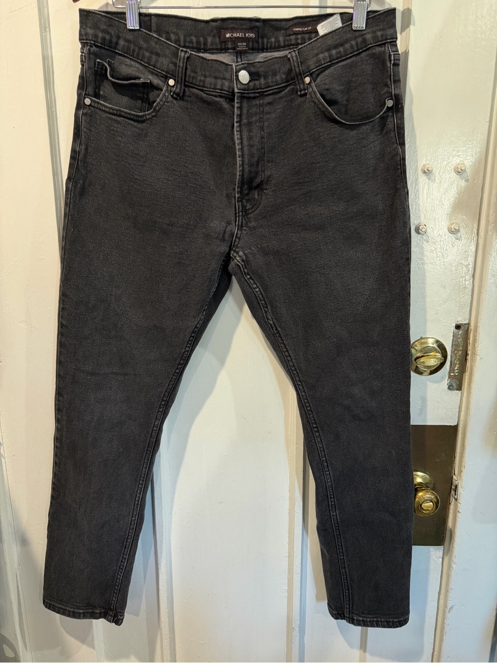 Michael Kors Men's Slim Black Denim Jeans